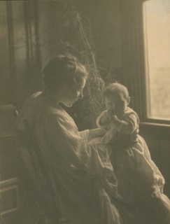 Mother and child, c1900.