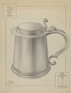 Silver Tankard, c. 1936.