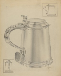 Silver Tankard, c. 1936.