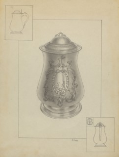 Silver Tankard, c. 1936.