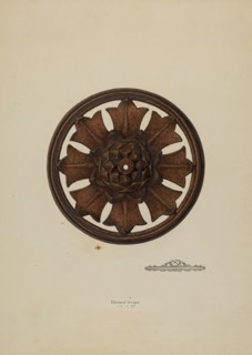 Perforated Rosette, 1938.