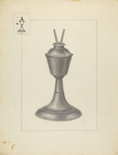 Camphene Lamp, 1935/1942.