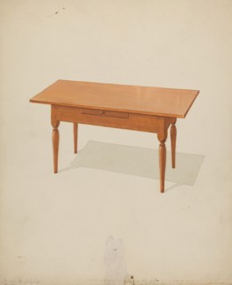 Shaker Low Table, c. 1936.