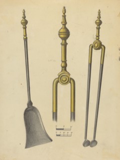 Tongs and Shovel, c. 1939.