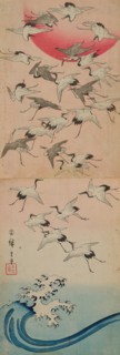 Cranes. Private Collection.