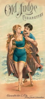 Old Judge Cigarettes , 1880. Private Collection.