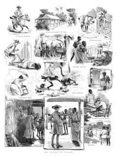 ''Dr. Syntax in Ceylon', 1890. Creator: Unknown.