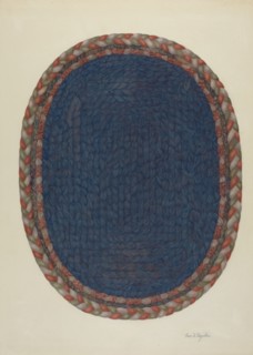 Shaker Rug, c. 1941.