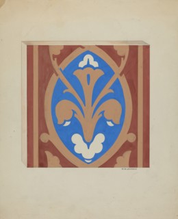 Floor Tile, c. 1936.