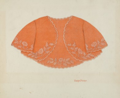 Child's Cape, c. 1937.