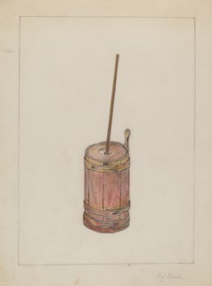 Butter Churn, c. 1936.