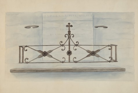 Iron Railing, 1935/1942.