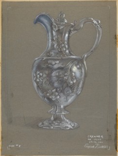Silver Creamer, c. 1936.