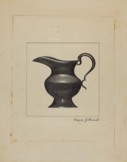 Pewter Pitcher, c. 1936.