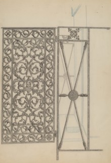 Cast Iron Gate, c. 1936.