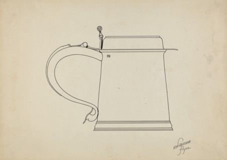 Silver Tankard, c. 1936.