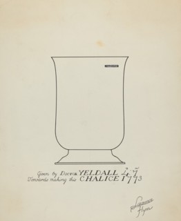 Silver Chalice, c. 1936.