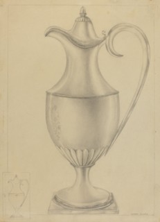 Silver Pitcher, 1935/1942.