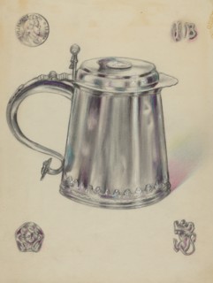 Silver Tankard, 1935/1942.
