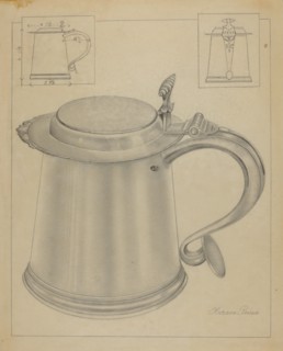 Silver Tankard, 1935/1942.