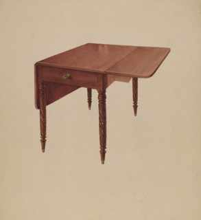 Dining Room Table, c. 1936.