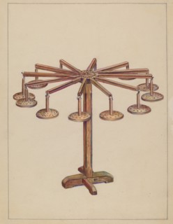Candle Holder, c. 1937.