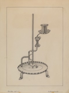Candle Holder, c. 1936.