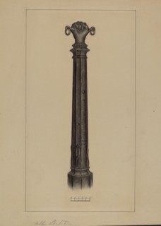Hitching Post, c. 1937.