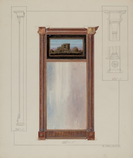 Colonial Mirror, c. 1937.