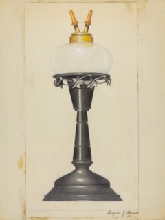 Camphene Lamp, 1935/1942.