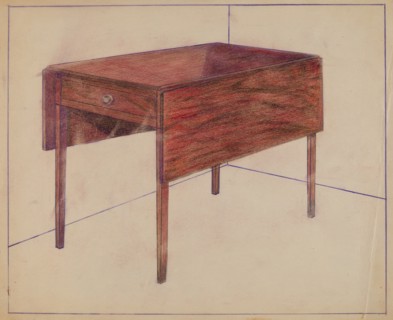 Drop-leaf Table, c. 1936.