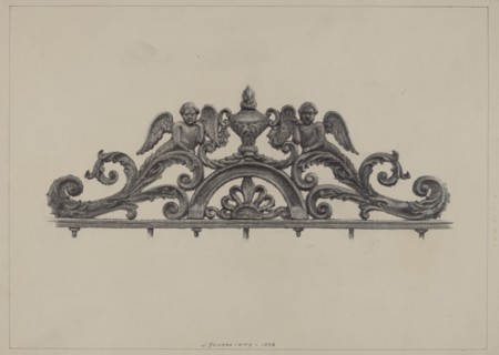 Cast Iron Gate Top, 1938.