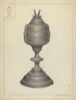 Camphene Lamp, 1935/1942.