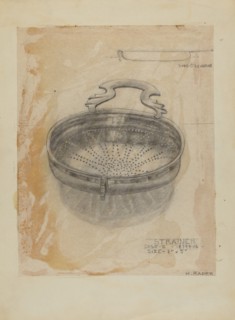 Silver Strainer, 1935/1942.