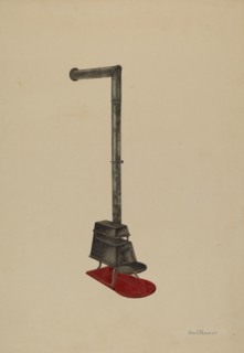 Shaker Stove, c. 1937.
