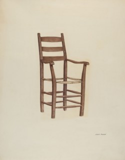 High Armchair, c. 1940.
