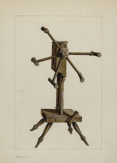 Winding Wheel, c. 1937.