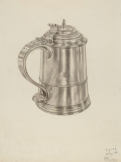 Silver Tankard, c. 1938.