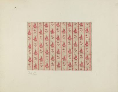 Printed Cotton, c. 1941.
