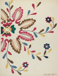 Colcha Plate, 1935/1942.