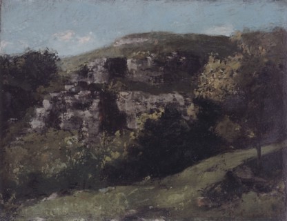 Rochers à Ornans, c.1869.