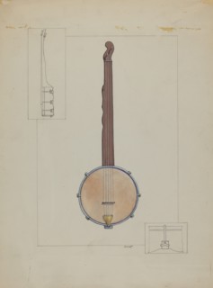Plantation Banjo, c. 1937.