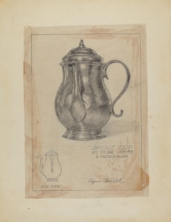 Silver Spout Cup, c. 1936.