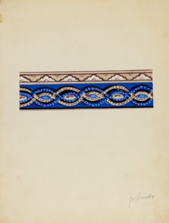 Wall Paper Border, c. 1936.