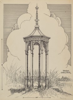 Cast Iron Pavilion, c. 1936.