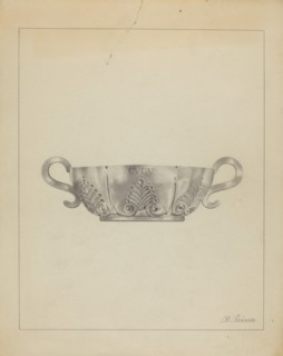 Silver Wine Taster, c. 1936.