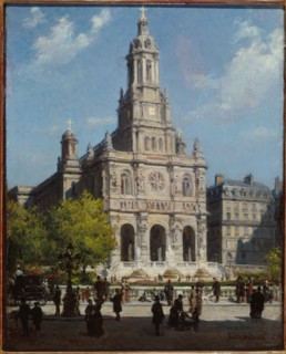 Eglise de la Trinite, c1880.