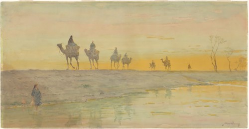 The Nile? Evening, 1905-1911.