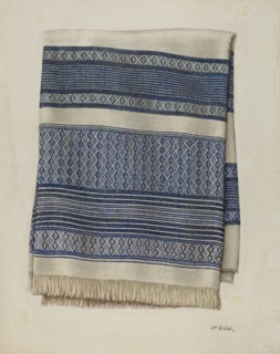 Homespun Tablecloth, 1935/1942.