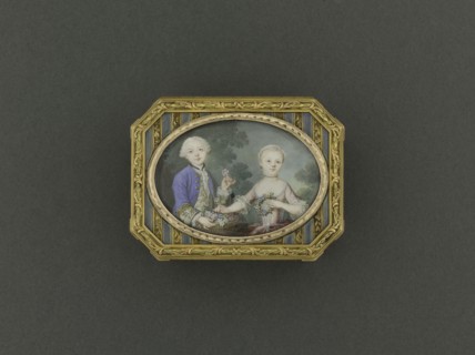 Snuff box, between 1776 and 1777.